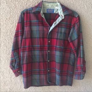 Pendleton Plaid Flannel Button down